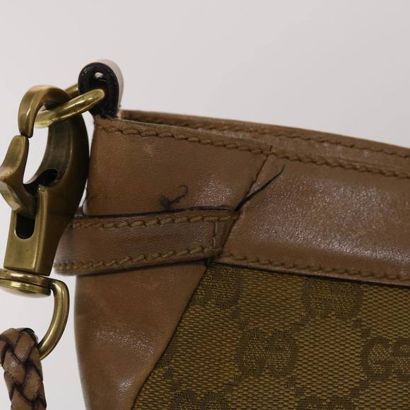 GUCCI GG Canvas Shoulder Bag Brown 109097 Auth 49074 - Picture 7 of 16